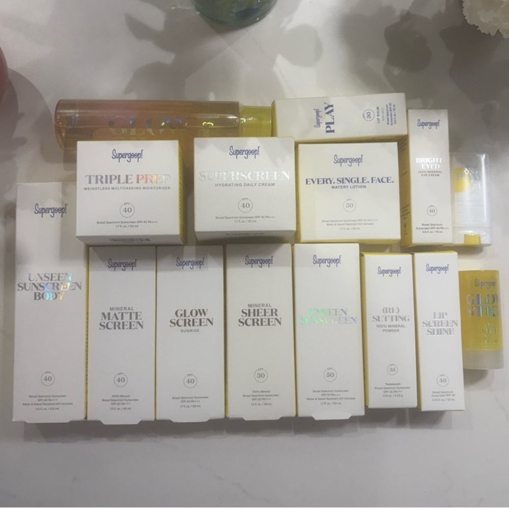 Brand New Supergoop! Sun Care Bundle
